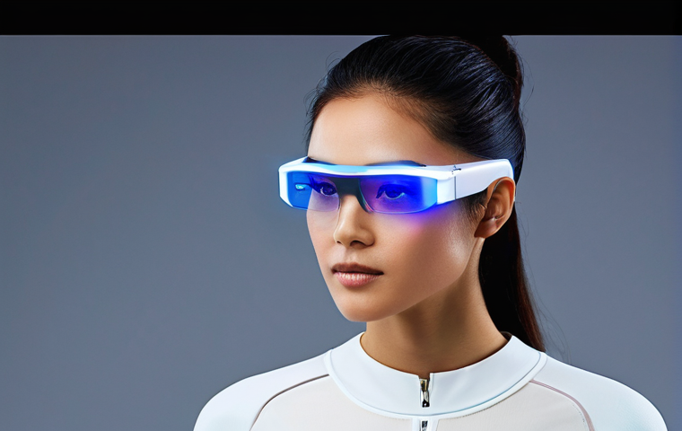 웨어러블 기기의 글로벌 트렌드 비교 - **Prompt 2: Health and Performance in the Western World**
    "A determined male athlete, in his ear...